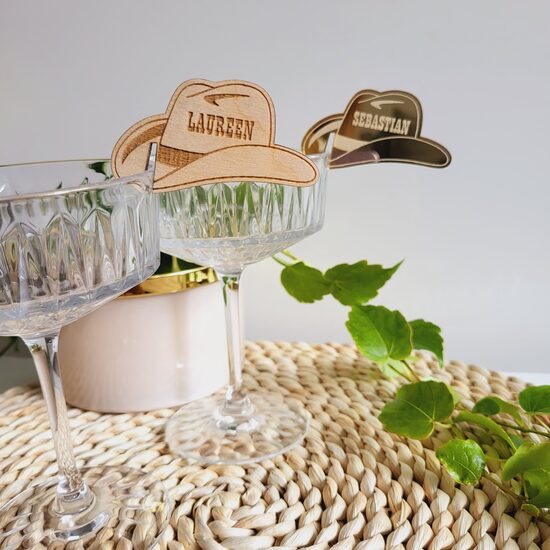 Personalizēts dekors glāzei Hūte